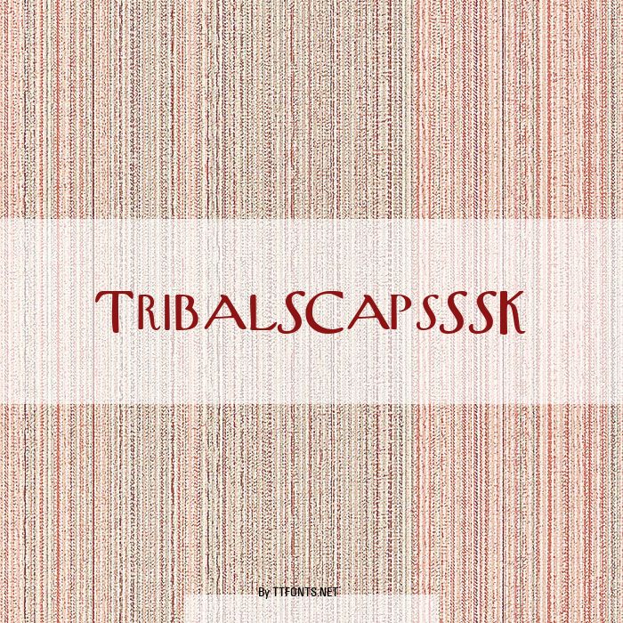 TribalSCapsSSK example